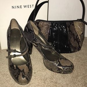 Nine West Heels & Bag